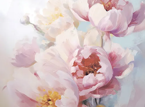 Картина на стекле PEONIA / ПИОН
