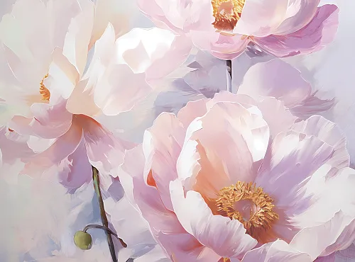 Картина на стекле PEONIA / ПИОН