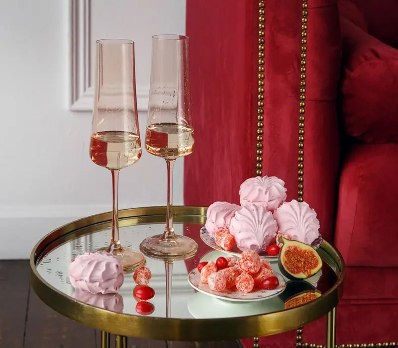 Набор бокалов для шампанского ASTORIA CORAL / АСТОРИЯ КОРАЛЛОВЫЙ